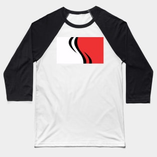 'S' Swoosh Red Baseball T-Shirt